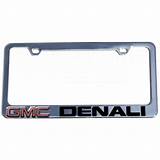 Pictures of Denali License Plate Frame