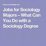 Graduate Degree In Sociology Photos