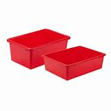 Images of Red Plastic Storage Containers