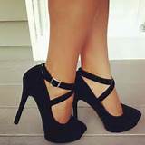 Heels Black Shoes