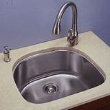 Pictures of D Shaped Stainless Steel Sink