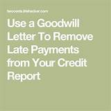 How To Remove Late Payments From Credit Report Photos