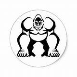 Images of Gorilla Sticker