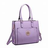 Pictures of Lilac Leather Handbags