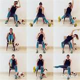 Images of Chair Exercise Routine