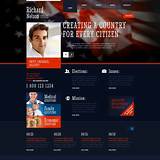 Political Candidate Website Builder