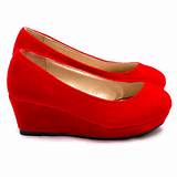Images of Red Wedge Shoes Payless