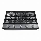 Photos of Samsung Black Stainless Gas Cooktop
