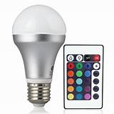 Photos of Colour Changing Led Bulb