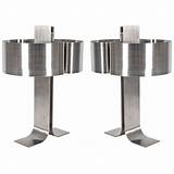 Brushed Stainless Steel Lamps Photos