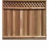 Lattice Wood Fence Panels Photos