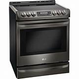 Photos of Lg Slide In Electric Range Black Stainless