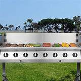8 Burner Stainless Steel Bbq Images