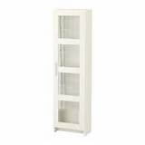 Images of White Media Cabinet With Sliding Glass Doors