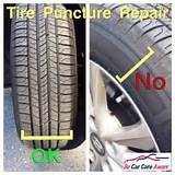 Photos of Nail Repair In Tire