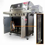 Gas Grill With Smoker Attached Images