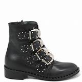Black Ankle Boots With Studs