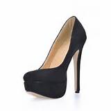 Pictures of Black Heels For Prom