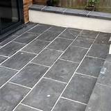 Grouting Slate Floor Tiles