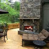 Pictures of Outdoor Fireplace