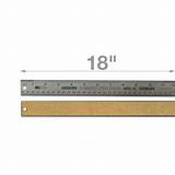 18 Inch Stainless Steel Ruler Pictures