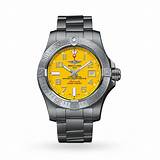 Breitling Watches Yellow Face Photos