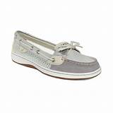 Pictures of Grey Sperry Boat Shoes Womens