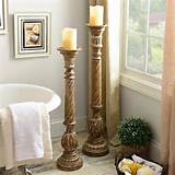 Floor Candle Holders Photos