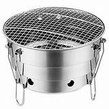 Small Stainless Steel Charcoal Grill