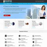 Commercial Mortgage Website Templates Images