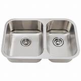 Images of Double Bowl Undermount Stainless Steel Kitchen Sink