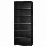 Black Bookcase 5 Shelf