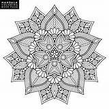 Flower Mandala Coloring Book Pictures