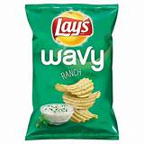 Pictures of Lays Wavy Ranch Potato Chips