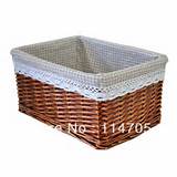 Photos of Small Wicker Storage Baskets