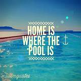 Swimming Pool Quotes Images