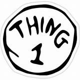 Thing One And Thing Two Shirt Stickers Images