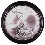 Pictures of 2005 Marine Corps Silver Dollar