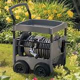 Garden Hose Storage Cart