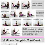 Photos of Core Muscle Strengthening Exercises For Seniors