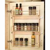 Rev A Shelf Wood In Cabinet Spice Rack Images