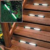 Solar Lights Deck Stairs Pictures