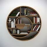 Circular Book Shelf