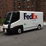 Pictures of Fedex Electric Truck