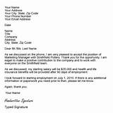 Pictures of It Company Offer Letter Sample
