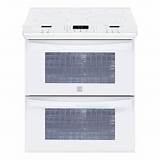 Double Oven Electric Range White Pictures