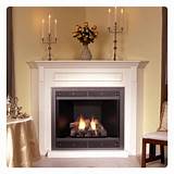 Gas Log Mantel Fireplace Pictures