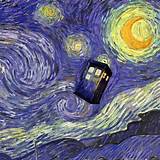 Doctor Who Starry Night Canvas Pictures