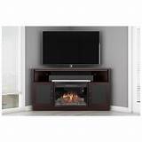 Pictures of Free Standing Corner Gas Fireplace