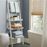 Images of Ladder Shelves Bathroom